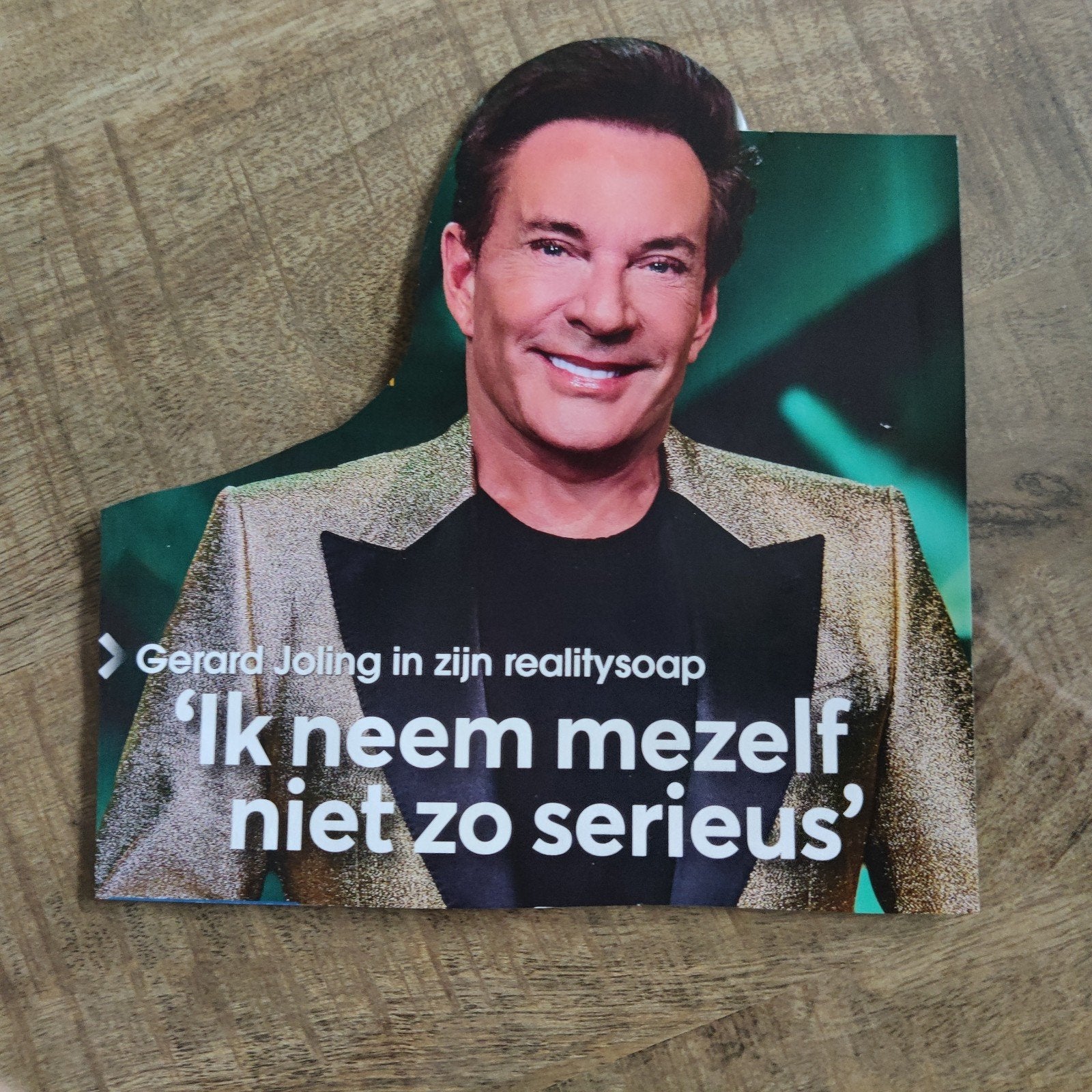 Gerard Joling Artikel Knipsel, Ophalen of Verzenden, 1980 tot heden, Nederland, Knipsel(s)