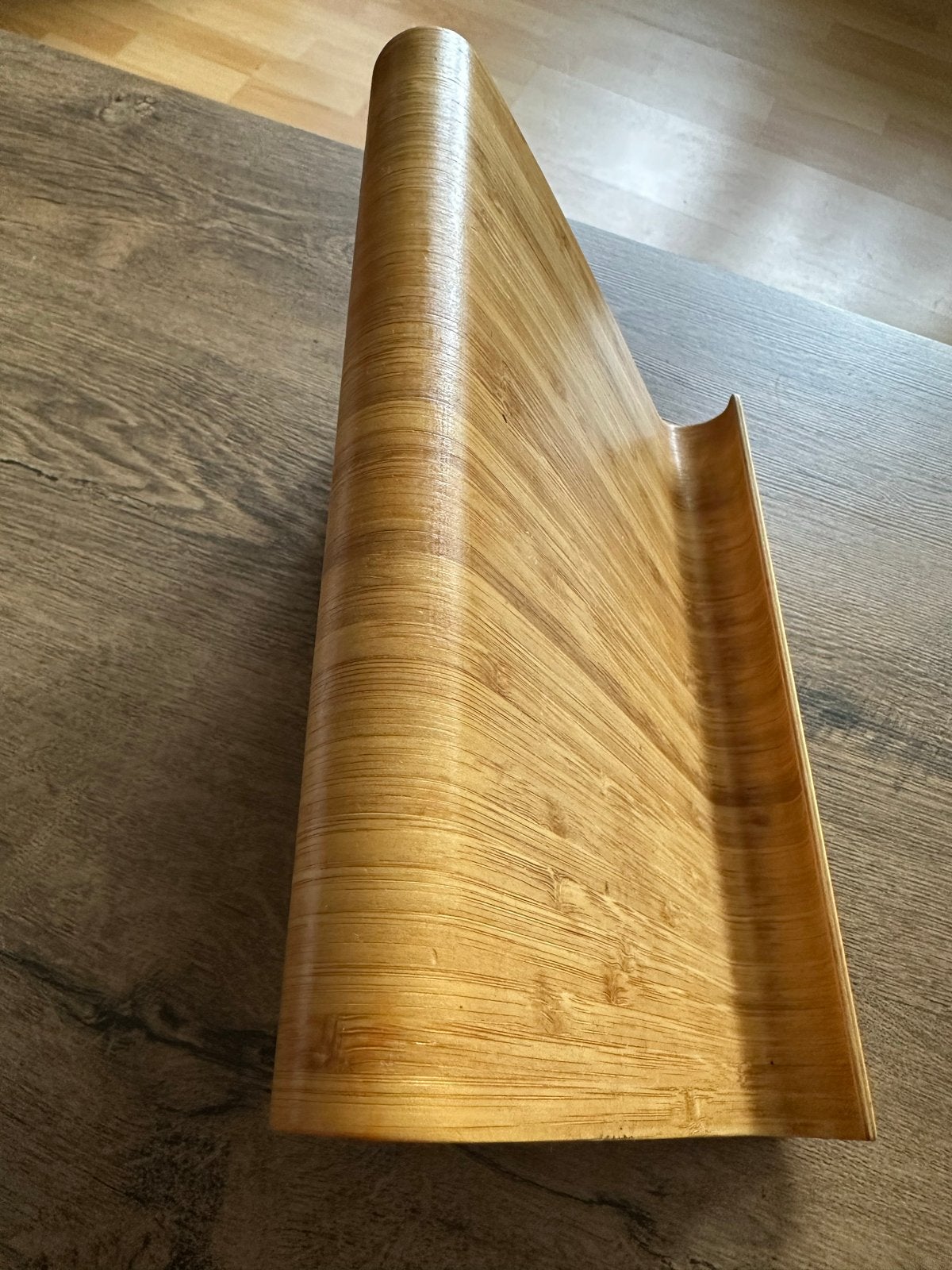 Stijlvolle bamboe lectuurbak met handvat, Met handvat, Modern, Lectuurbak, Ophalen of Verzenden