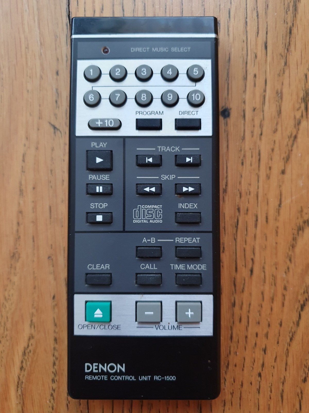 Denon RC-1500 Afstandsbediening voor CD-speler, Gebruikt, Mediaspeler, Ophalen of Verzenden, Origineel