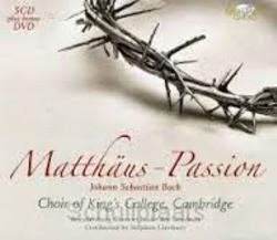 Matthäus Passion - Choir of King´s College Cambridge 3CD+DVD, Ophalen of Verzenden, Classicisme, Nieuw in verpakking, Kamermuziek