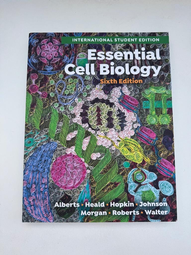 Essential Cell Biology 6th Edition, Ophalen of Verzenden, Zo goed als nieuw, Alberts et al., Natuurwetenschap
