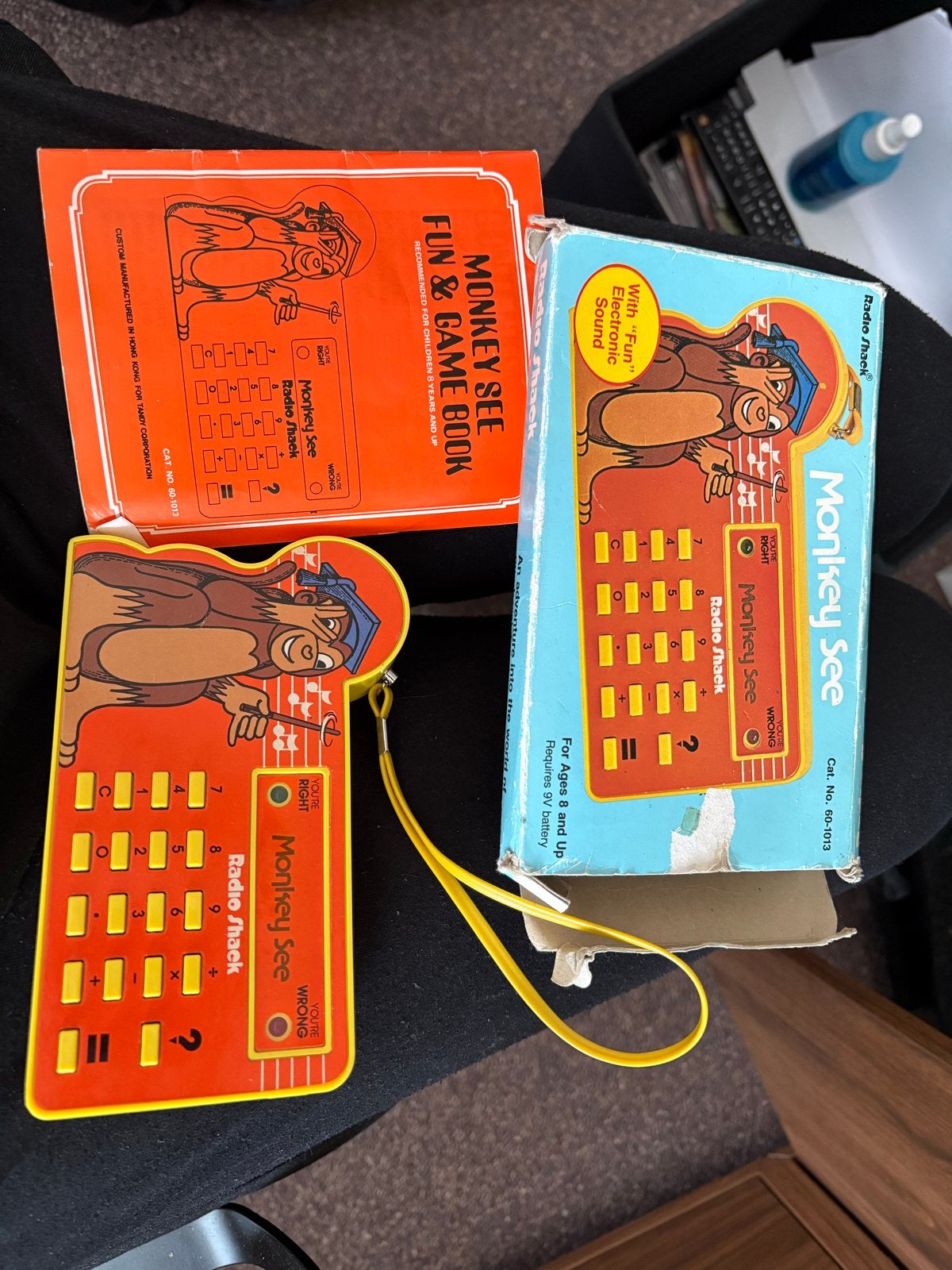 Vintage Radio Shack Monkey See Educatief Speelgoed, Ophalen of Verzenden, Gebruikt, Elektronica, Met geluid