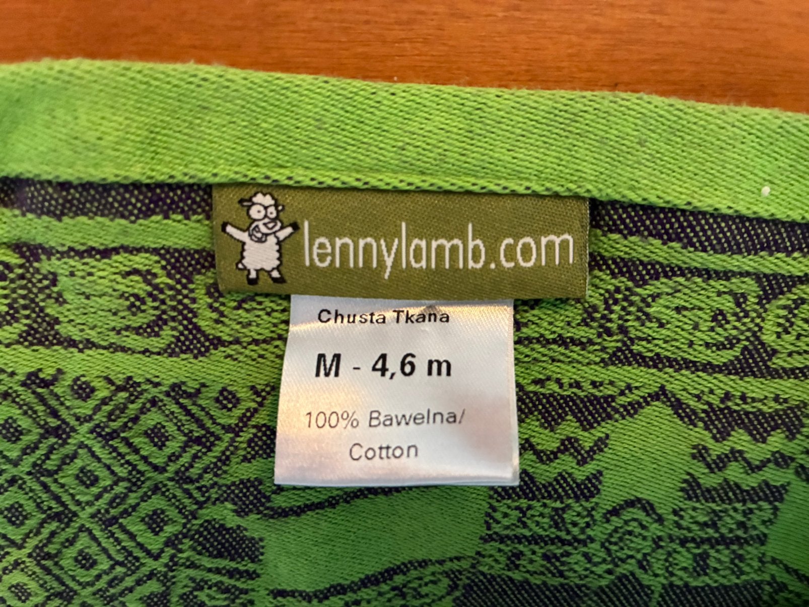 Draagdoek Lennylamb (geweven doek), Kinderen en Baby's, Ophalen, Zo goed als nieuw, Draagdoek, Overige merken