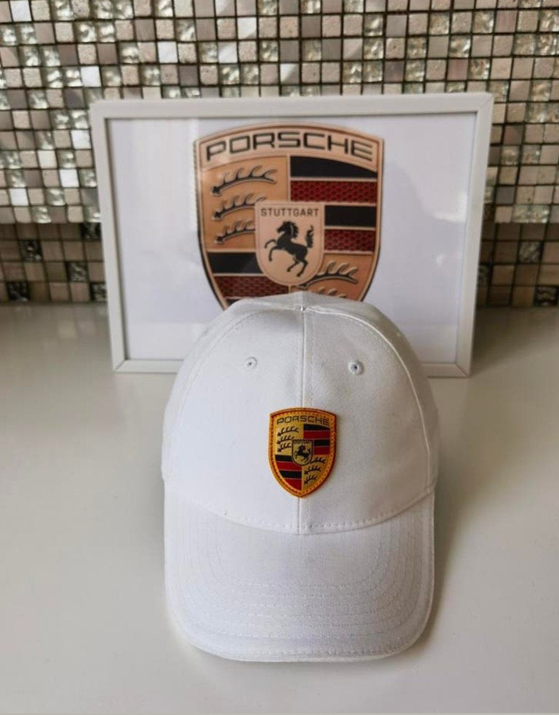 Origineel porsche pet / porsche cap 

Zie ook mijn ander a, Kleding | Heren, Hoeden en Petten, Porsche, One size fits all, Ophalen of Verzenden