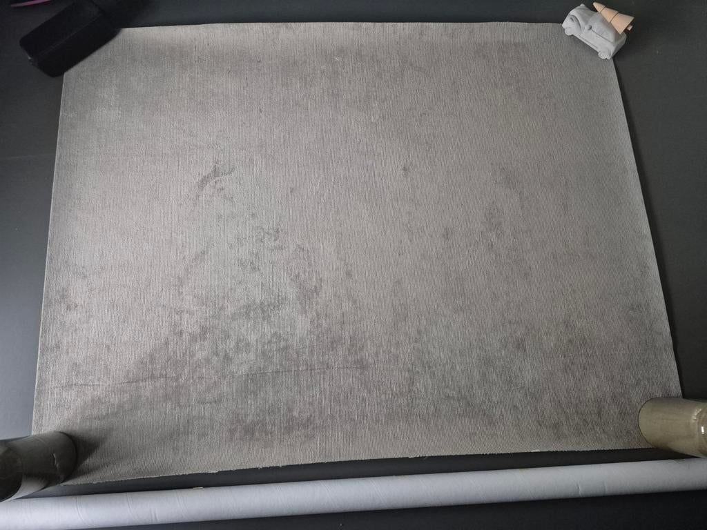 Nieuw Arte behang fluweel ribstof - 1.35m x 1.00m, Ophalen of Verzenden, Minder dan 10 m², Grijs, Modern