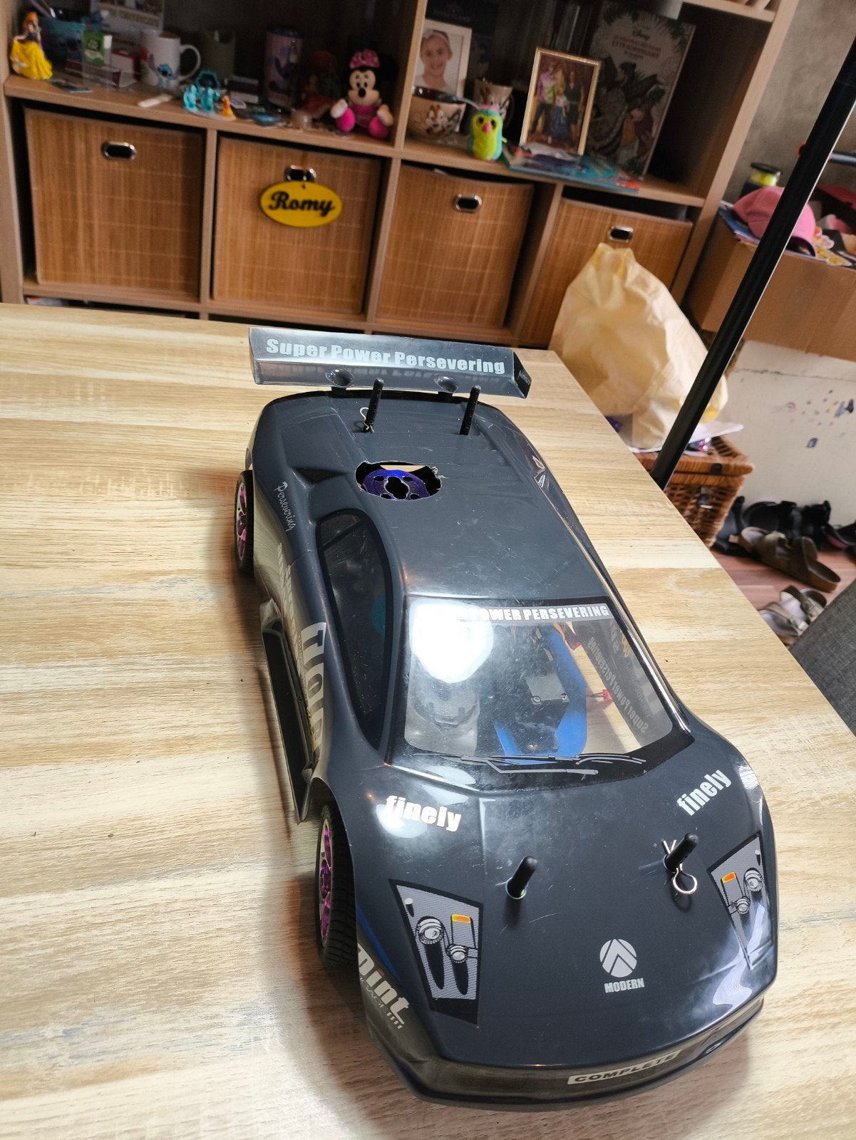 2 nitro supercars. te ruil electrische rc, Ophalen of Verzenden, Gebruikt, Nitro, Auto onroad