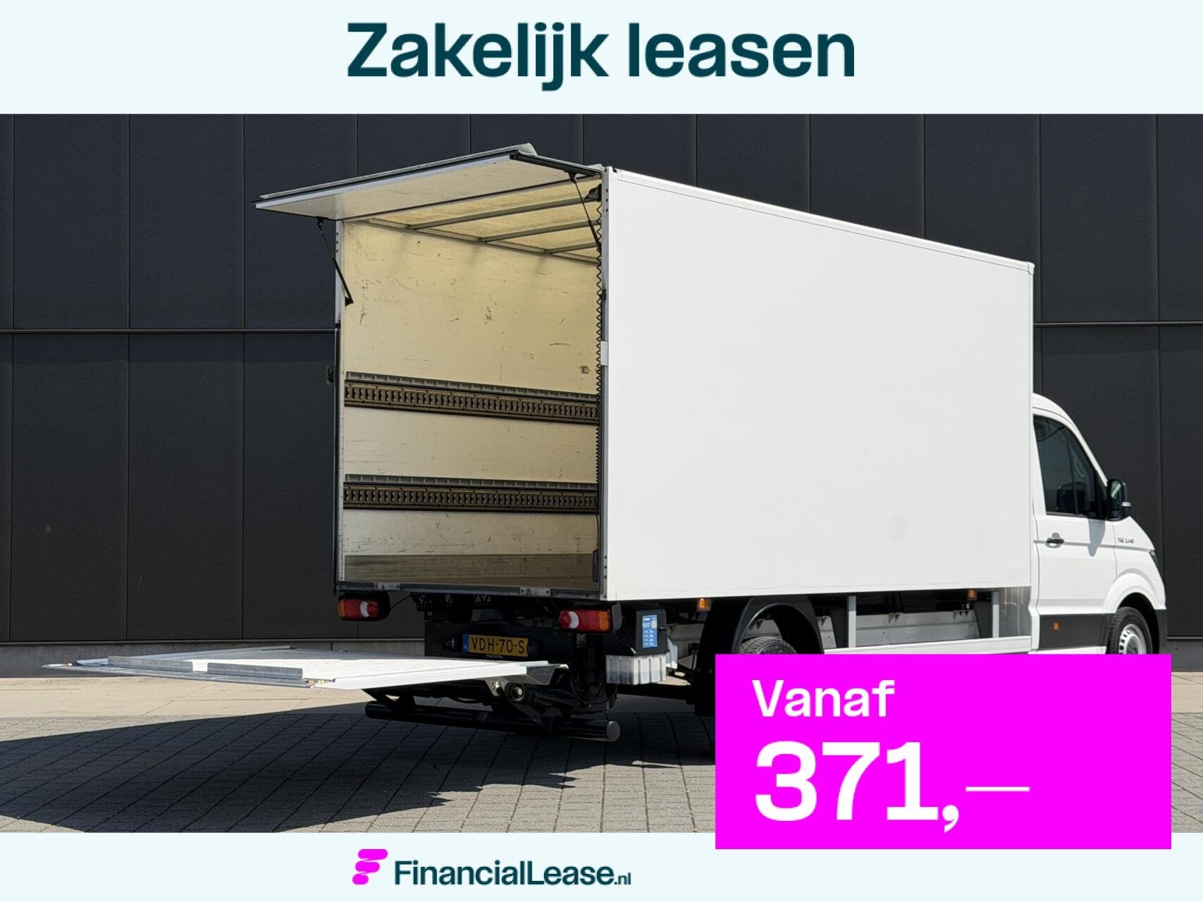 MAN TGE 3.140 2.0 TDI 140PK Bakwagen Laadklep Airco Crafter, Voorwielaandrijving, Stof, Gebruikt, 4 cilinders