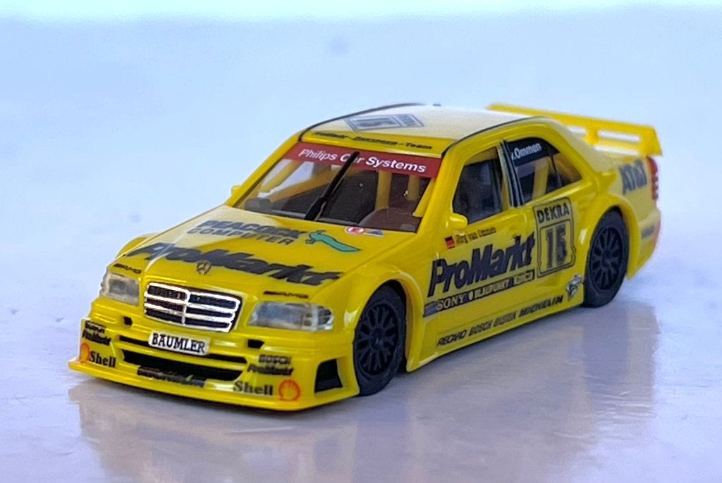 Herpa: Mercedes-Benz C-Klasse V6 DTM AMG-Zakspeed team '94, Ophalen of Verzenden, Zo goed als nieuw, Auto, Herpa