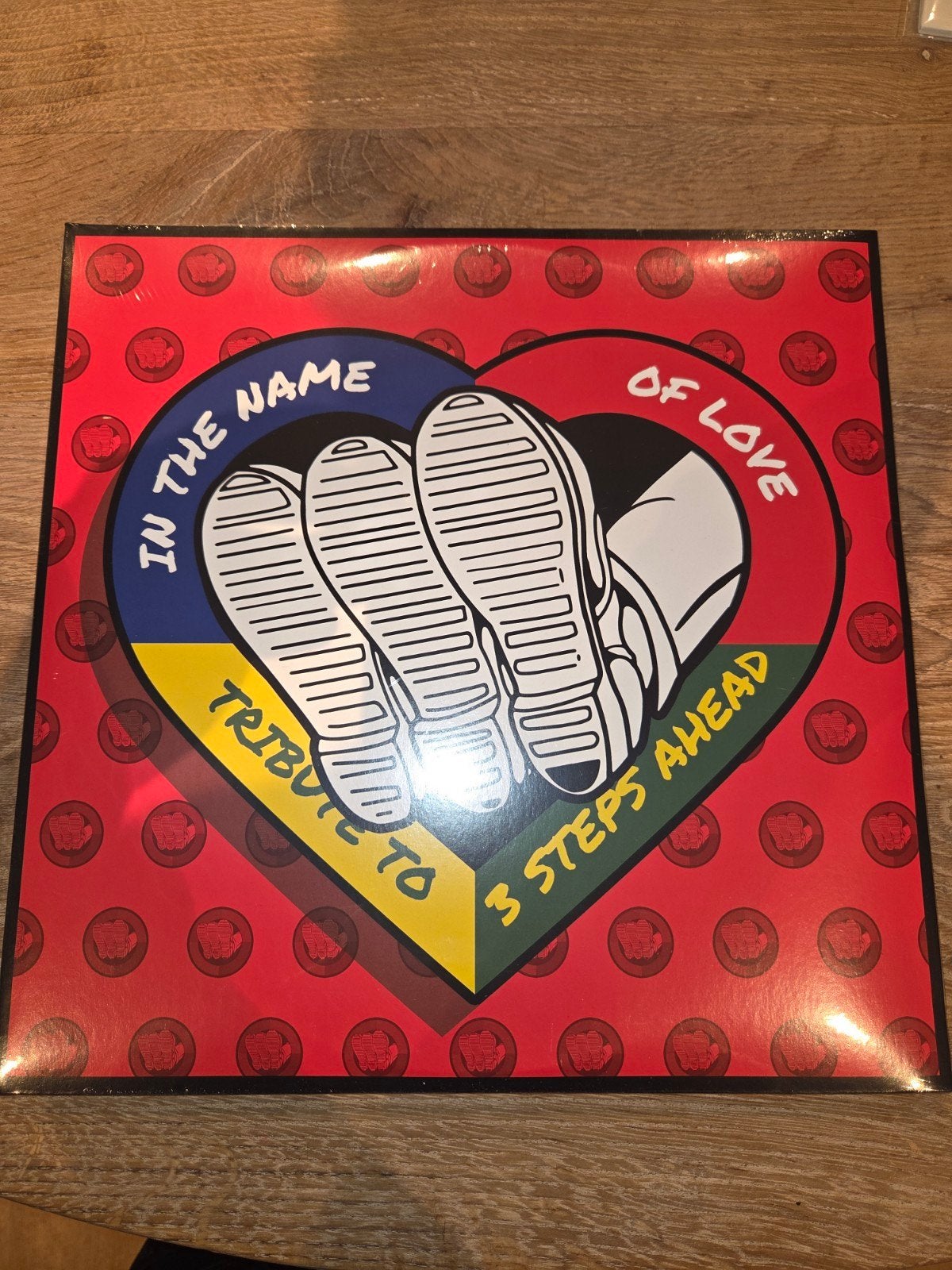 Vinyl gabber In the name of love, tribute to 3 steps ahead, Ophalen of Verzenden, Zo goed als nieuw, Pop