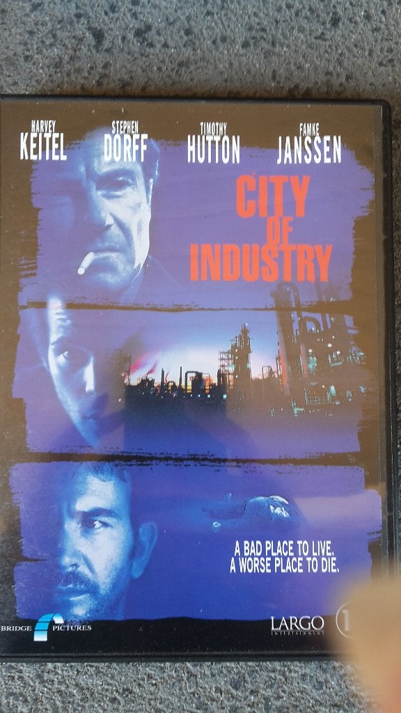 DVD City Of Industry met Famke Janssen, Engels, Vanaf 16 jaar, Nederlands, Ophalen of Verzenden