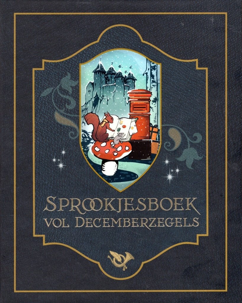Sprookjesboek Vol Decemberzegels - Efteling & Post NL BOEK, Ophalen of Verzenden, Zo goed als nieuw, De Efteling & Post NL, Fictie algemeen