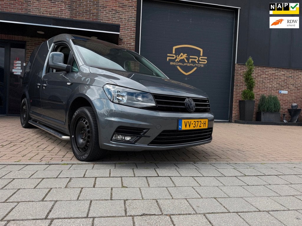 Volkswagen Caddy 2.0 TDI L1H1 BMT Highline 150PK Automaat DS, Auto's, Bestelauto's, Gebruikt, 4 cilinders, Volkswagen, Bedrijf