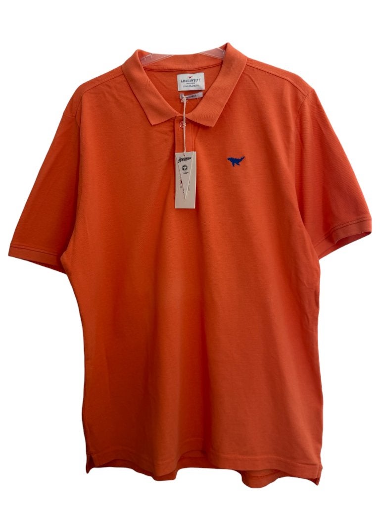 Amagansett polo NIEUW XL, Oranje, Ophalen of Verzenden, Maat 56/58 (XL), Nieuw