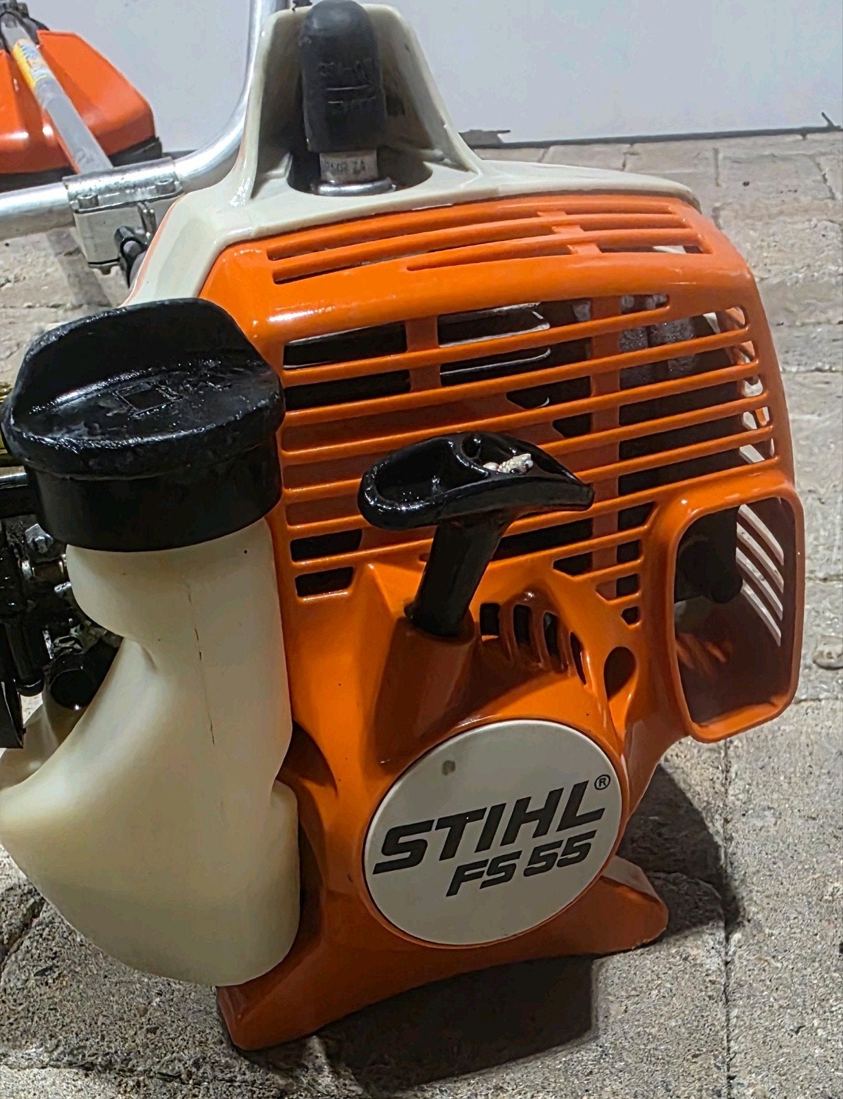 zeer nette Stihl FS55  bosmaaier met Stihl draadkop, Ophalen, Benzine
