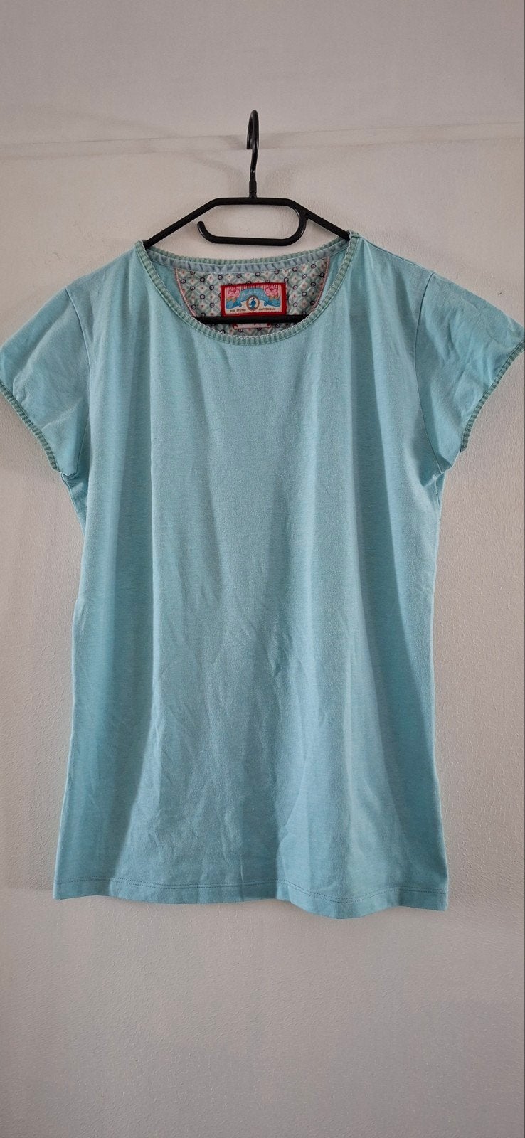 Pip Studio Shirt, Blauw, Maat 42/44 (L), Ophalen of Verzenden, Korte mouw