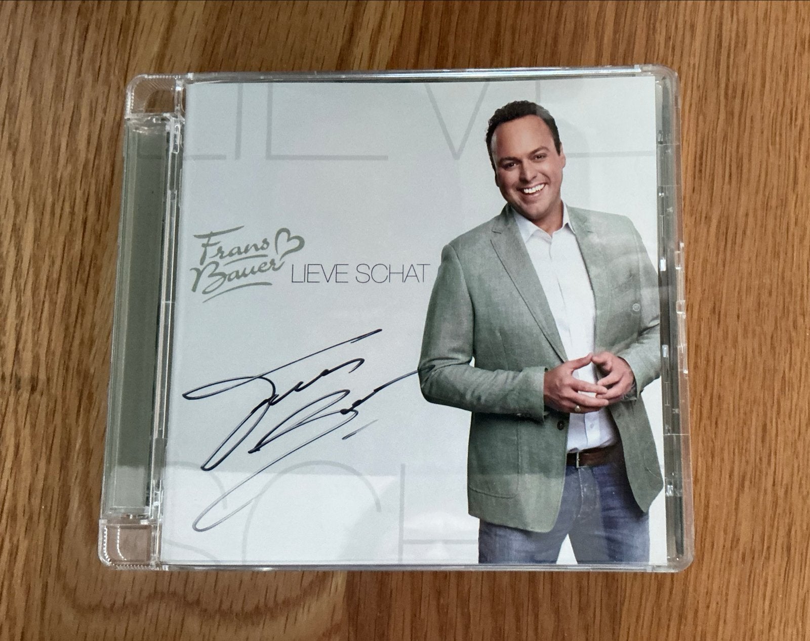 Frans Bauer - Lieve Schat CD (Gesigneerd), Ophalen of Verzenden, Zo goed als nieuw, Levenslied of Smartlap, Gesigneerd