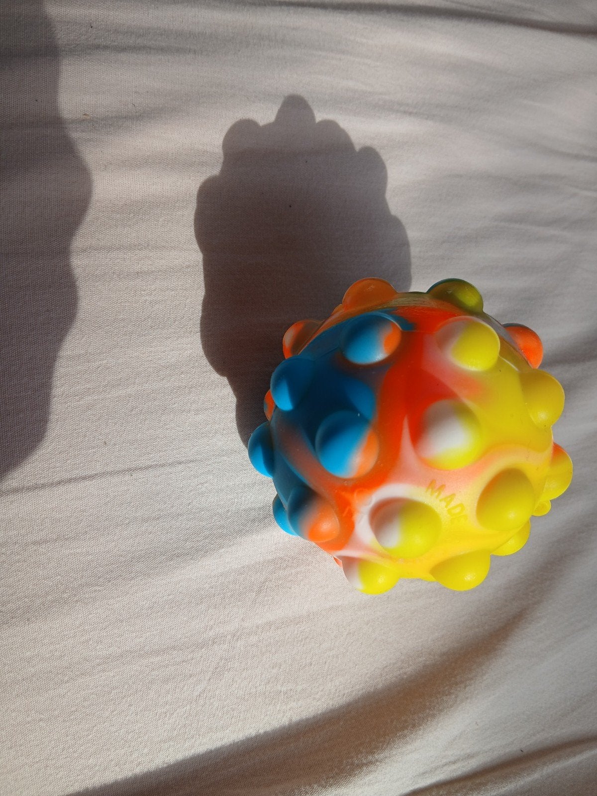 Pop It Fidget Speelgoed Bal - Stressvermindering, Kinderen en Baby's, Speelgoed | Overig, Ophalen of Verzenden, Zo goed als nieuw