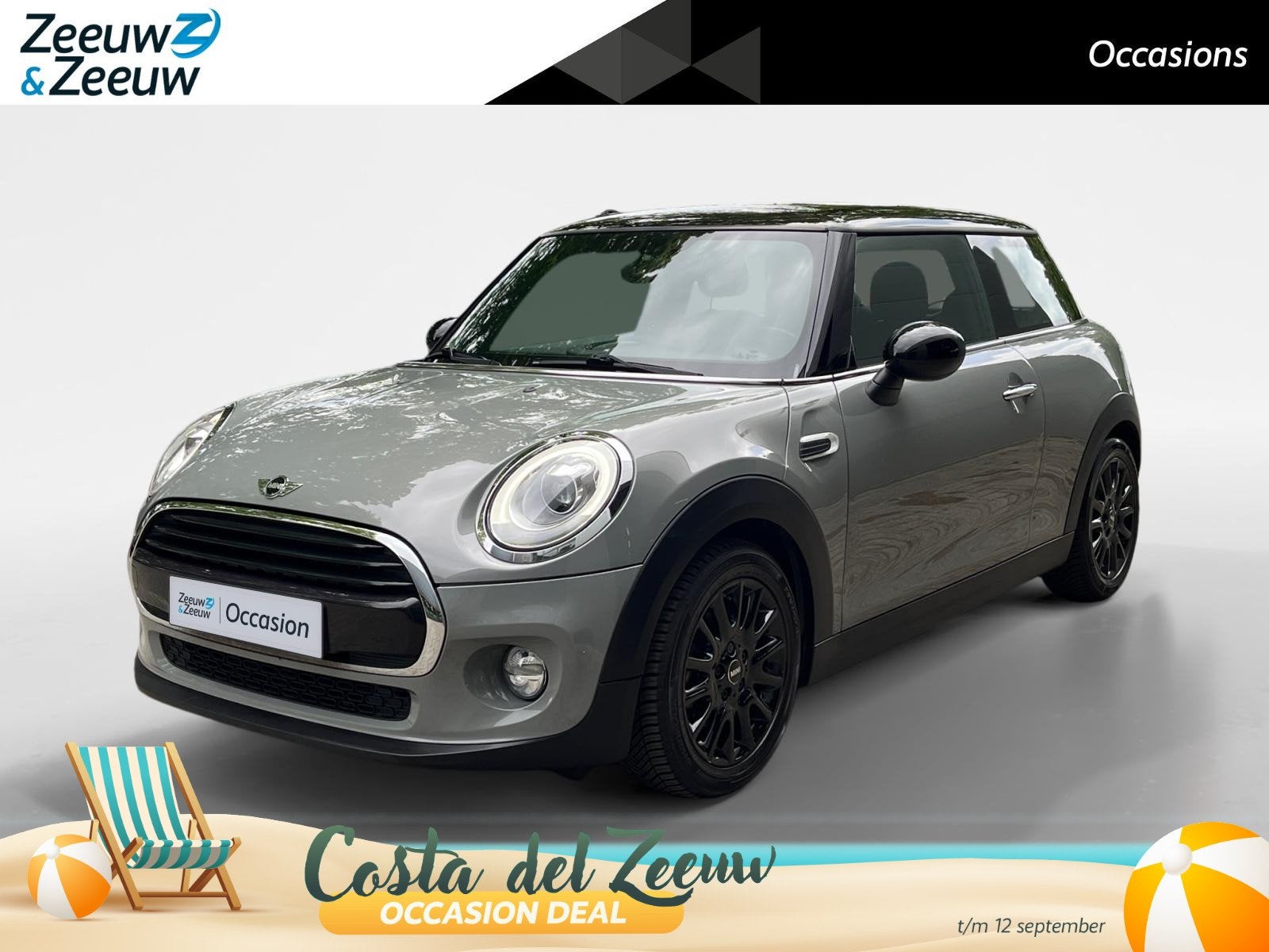 MINI 3-Deurs 1.5 Cooper | Cruise Control | Stoelverwarming |, Gebruikt, 4 stoelen, 49 €/maand, Origineel Nederlands
