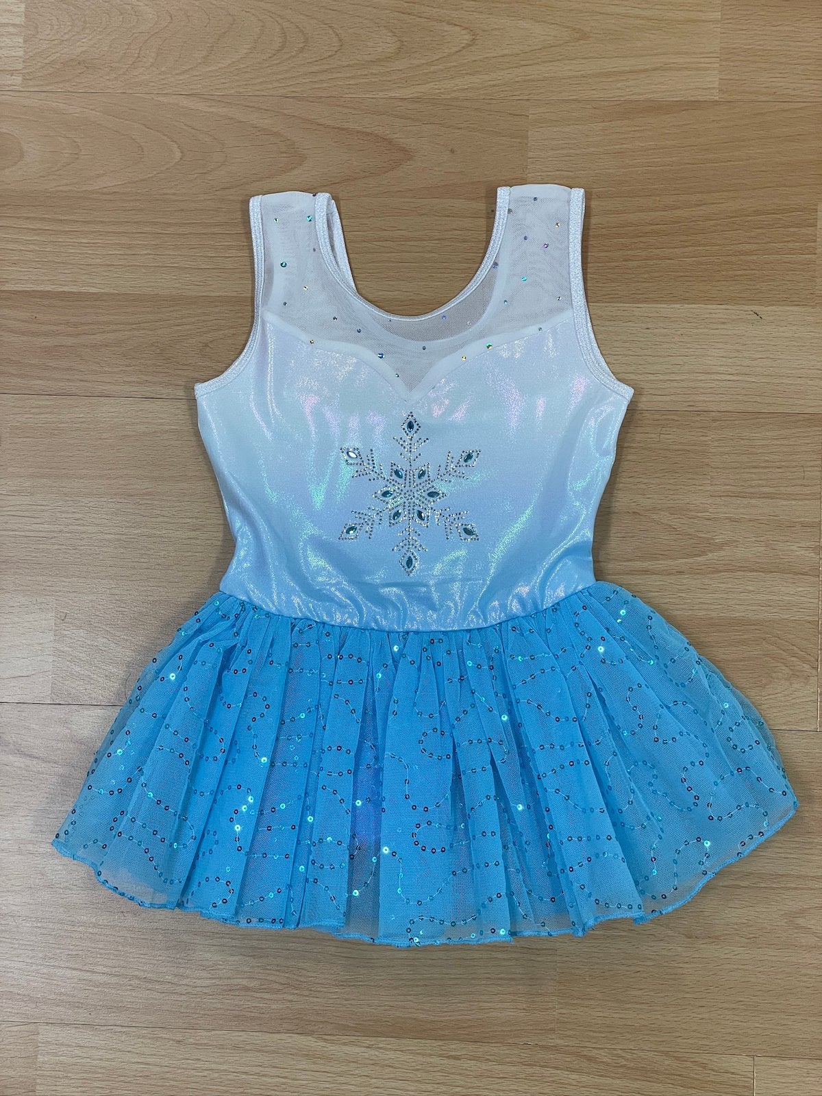 Nieuw Frozen stijl balletpakje - maat 92, Ophalen of Verzenden, Nieuw, Kleding