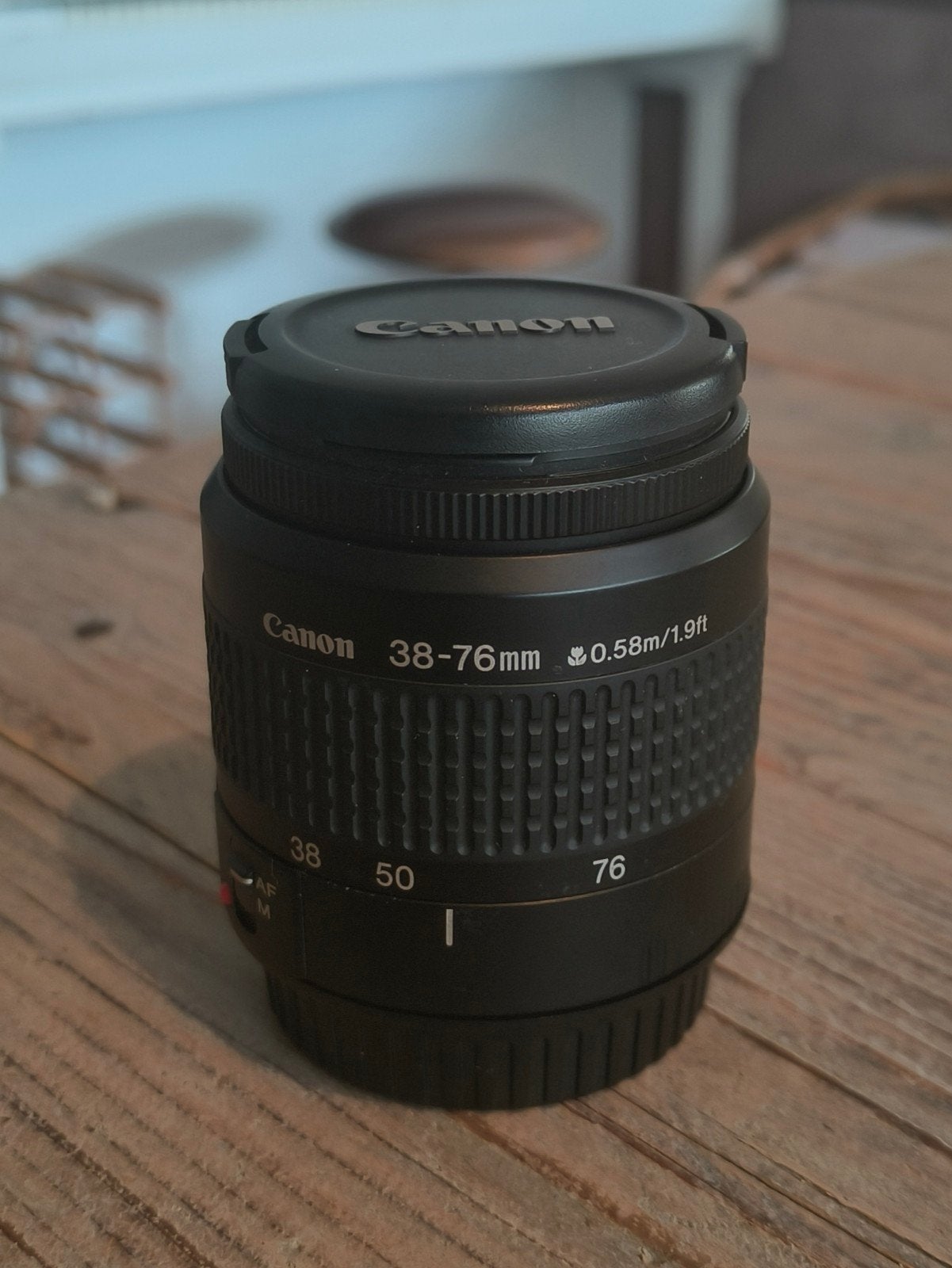 Canon EF 38-76mm f/4.5-5.6 Zoom Lens (Full Frame), Gebruikt, Canon, Ophalen of Verzenden, Standaardlens