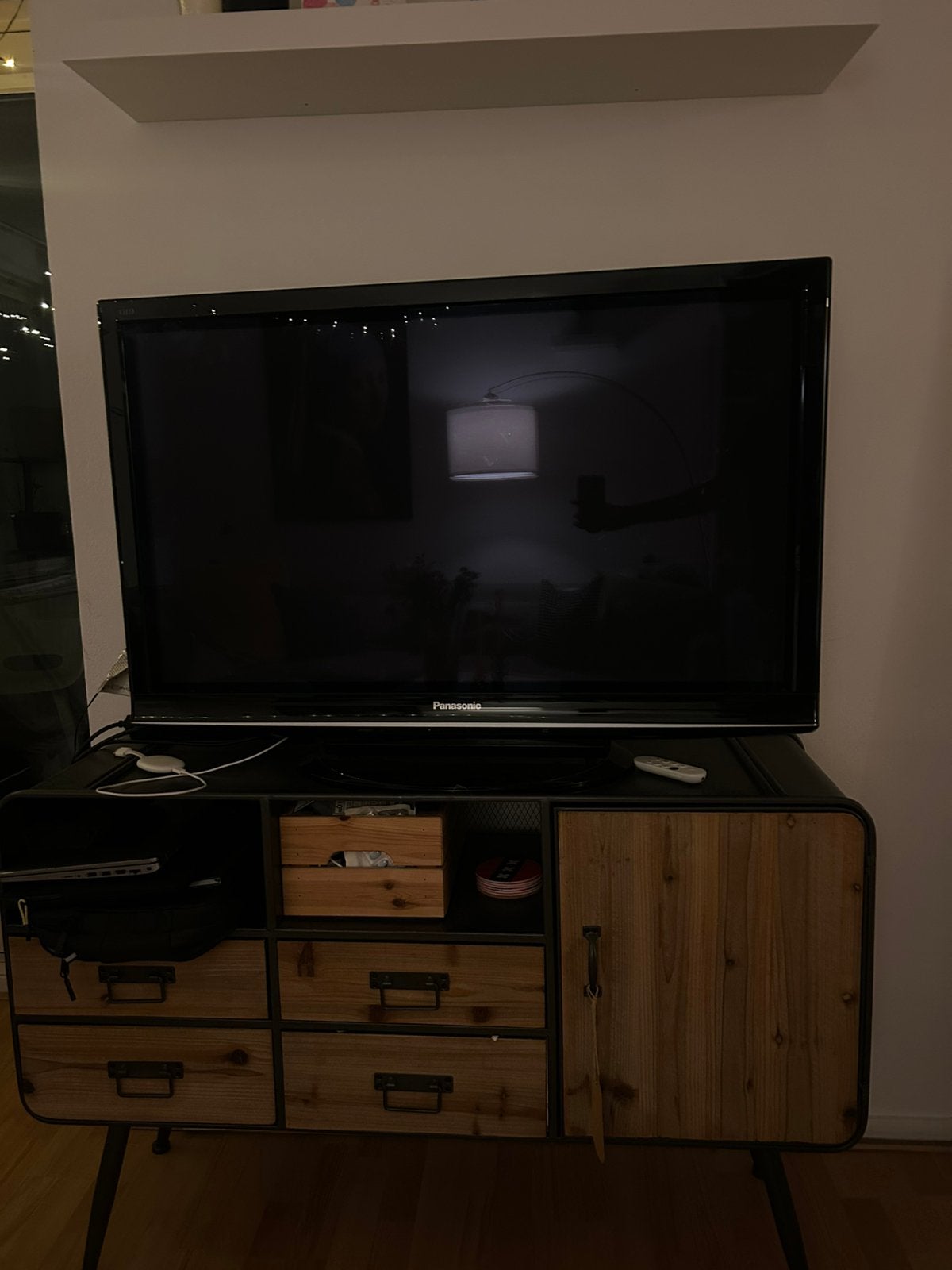 Tv te koop; Panasonic Viera 42 inch Full HD plasma-tv, Ophalen, Panasonic, 50 Hz, Zo goed als nieuw