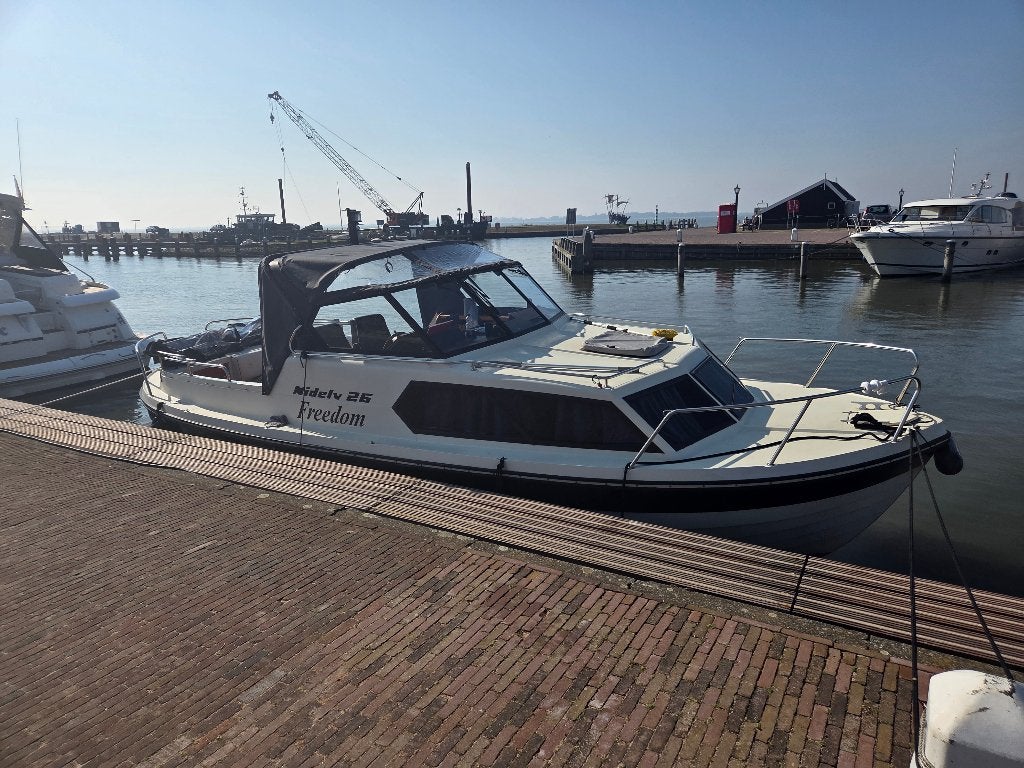 Nidelv 26 met boegschroef en recentere Volvo Penta 100pk, Ophalen, Gebruikt, Walstroom, Diesel