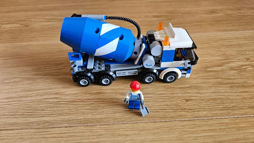 lego 7990 betonwagen, City, Lego, Ophalen of Verzenden, Zo goed als nieuw