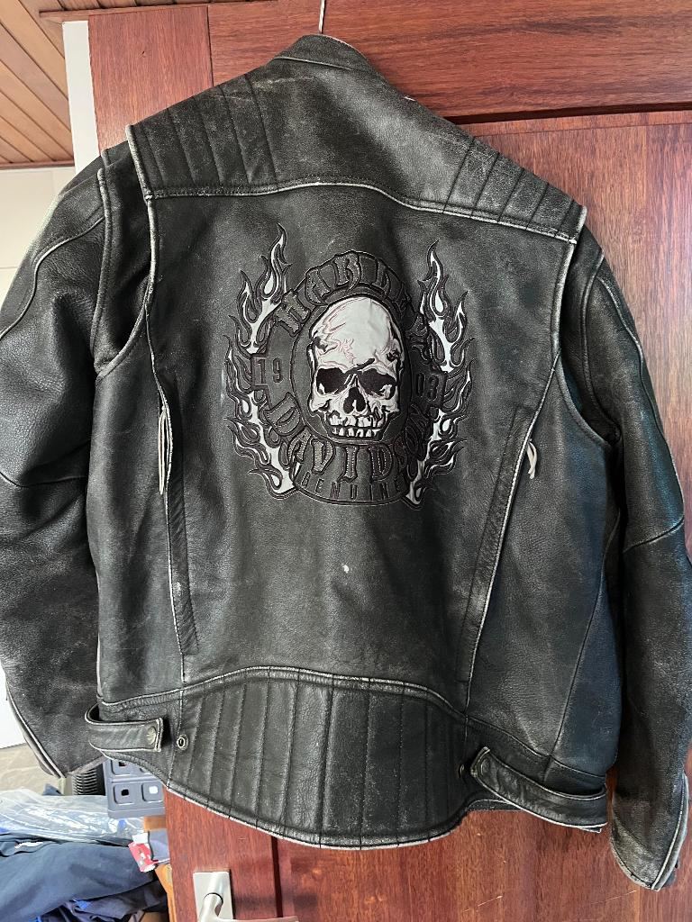 Harley Davidson leren motorjas, Motoren, Kleding | Motorkleding, Heren, Jas | leer, Harley Davidson, Ophalen of Verzenden