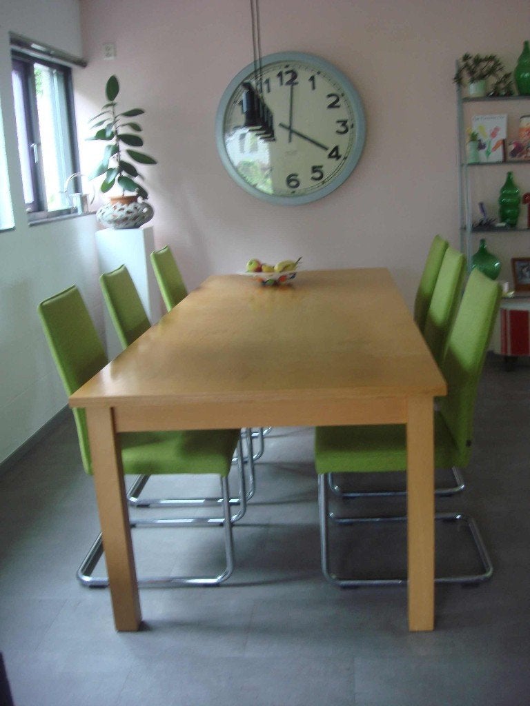 Richard Hutten 'No Sign Of Design' eettafel, Gebruikt, 100 tot 150 cm, 200 cm of meer, Ophalen of Verzenden