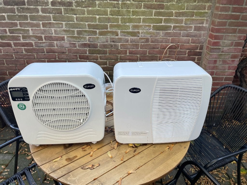 Eurom AC2401 Split Airco - Mobiele Airconditioning, Ophalen of Verzenden, Zo goed als nieuw