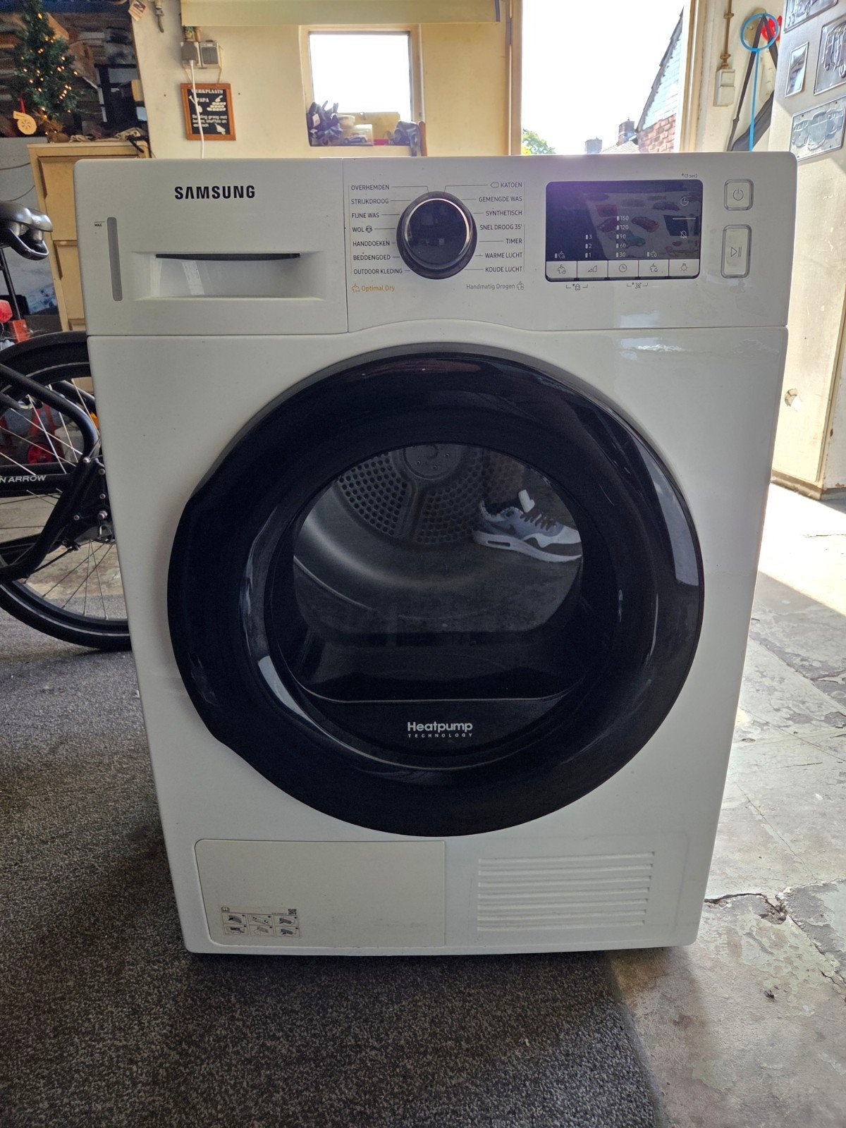 Samsung DV80TA220AE/EN Warmtepompdroger 8kg  !LET OP DEFECT!, Witgoed en Apparatuur, 8 tot 10 kg, Info.nl@samsung.com, Ophalen of Verzenden