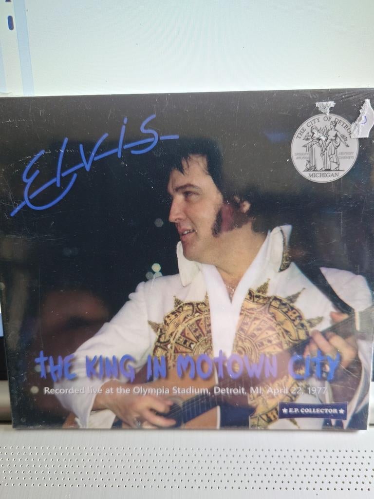 Elvis Presley cd- The King in Motown City (Live 1977), Ophalen of Verzenden, 1970 - 1979, Nieuw in verpakking