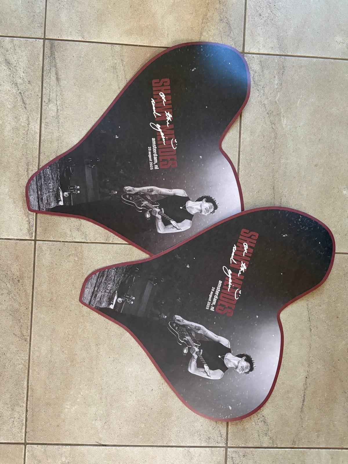 Shawn Mendes VIP posters - Exclusief en uniek!, Ophalen, Nieuw, A1 t/m A3, Overige vormen