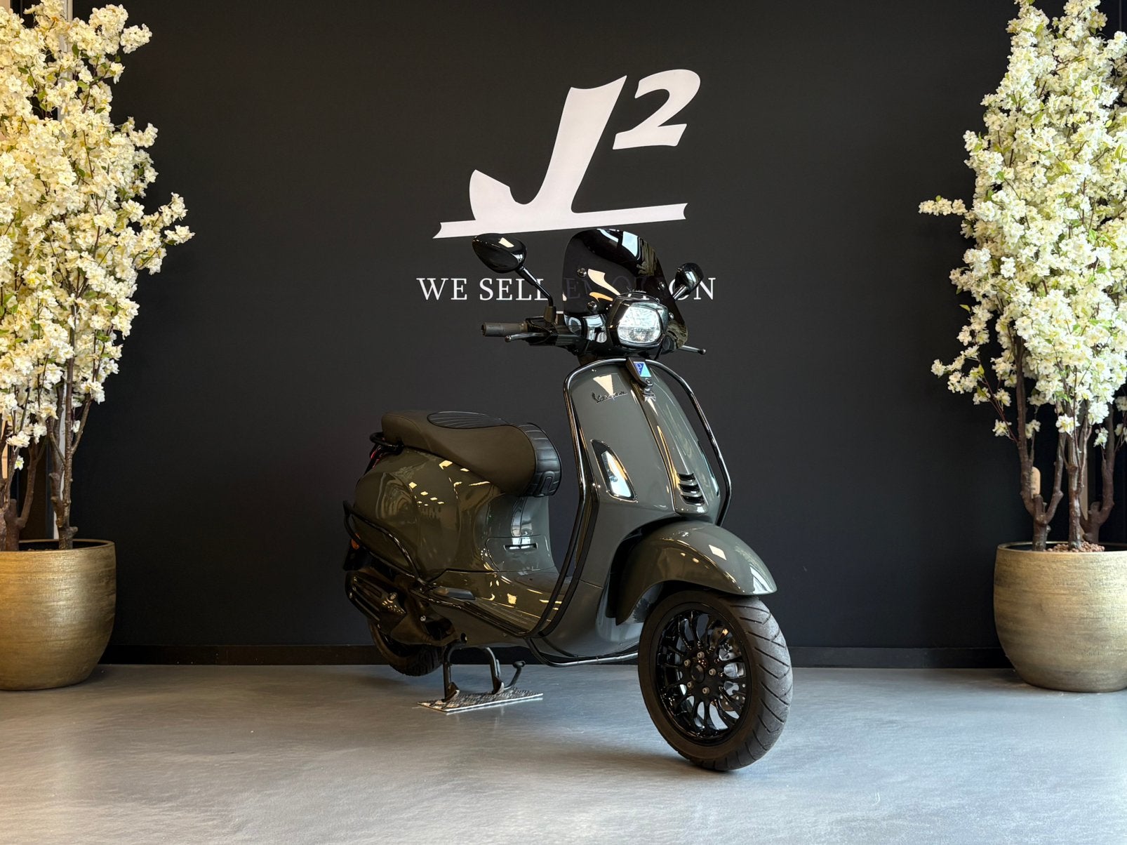 Vespa Sprint | Guerilla Green | Brom | 2020 | 12870 km, Gebruikt, Overige modellen, ., Maximaal 45 km/u