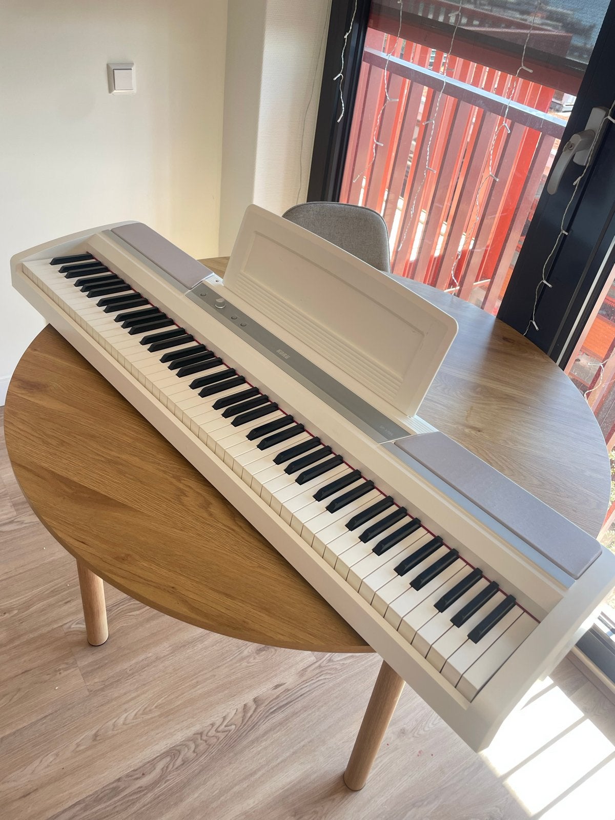 Korg SP-170S Digitale Piano met Gewogen Toetsen, Muziek en Instrumenten, Piano's, Ophalen, Wit, Digitaal, Zo goed als nieuw
