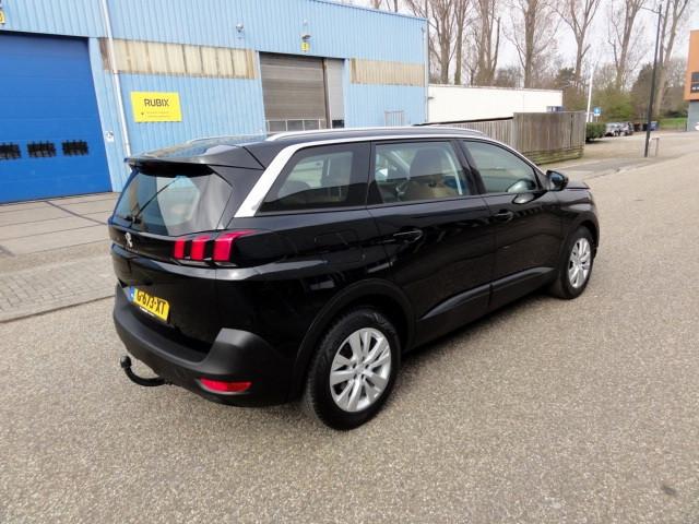 Peugeot 5008 1.2 Pure Bj 2020 NAP Airco Leer 7 Personen Apk, Adaptive Cruise Control, 1280 kg, Gebruikt, Euro 6