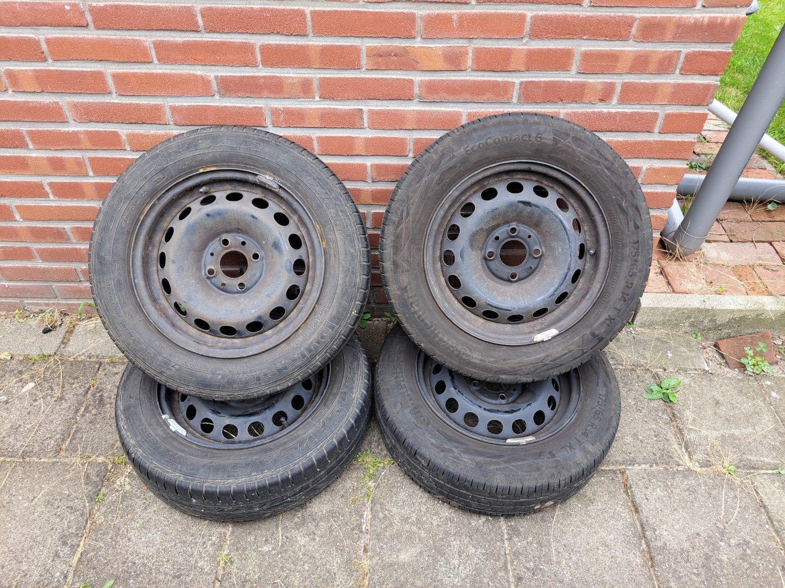 Fiat panda velgen. 4x98, Ophalen, Gebruikt, Fiat