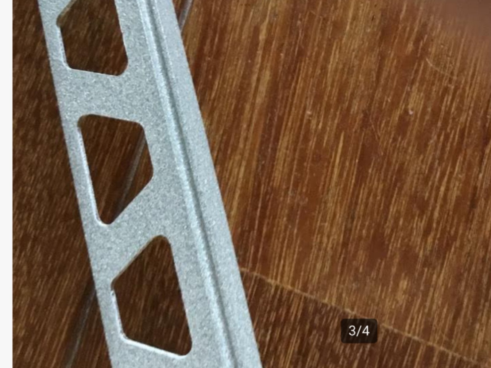 Tegelprofiel Schlüter Jolly gecoat-steengrijs 1x3 meter; nw, Ophalen, Overige typen, Nieuw, Overige materialen