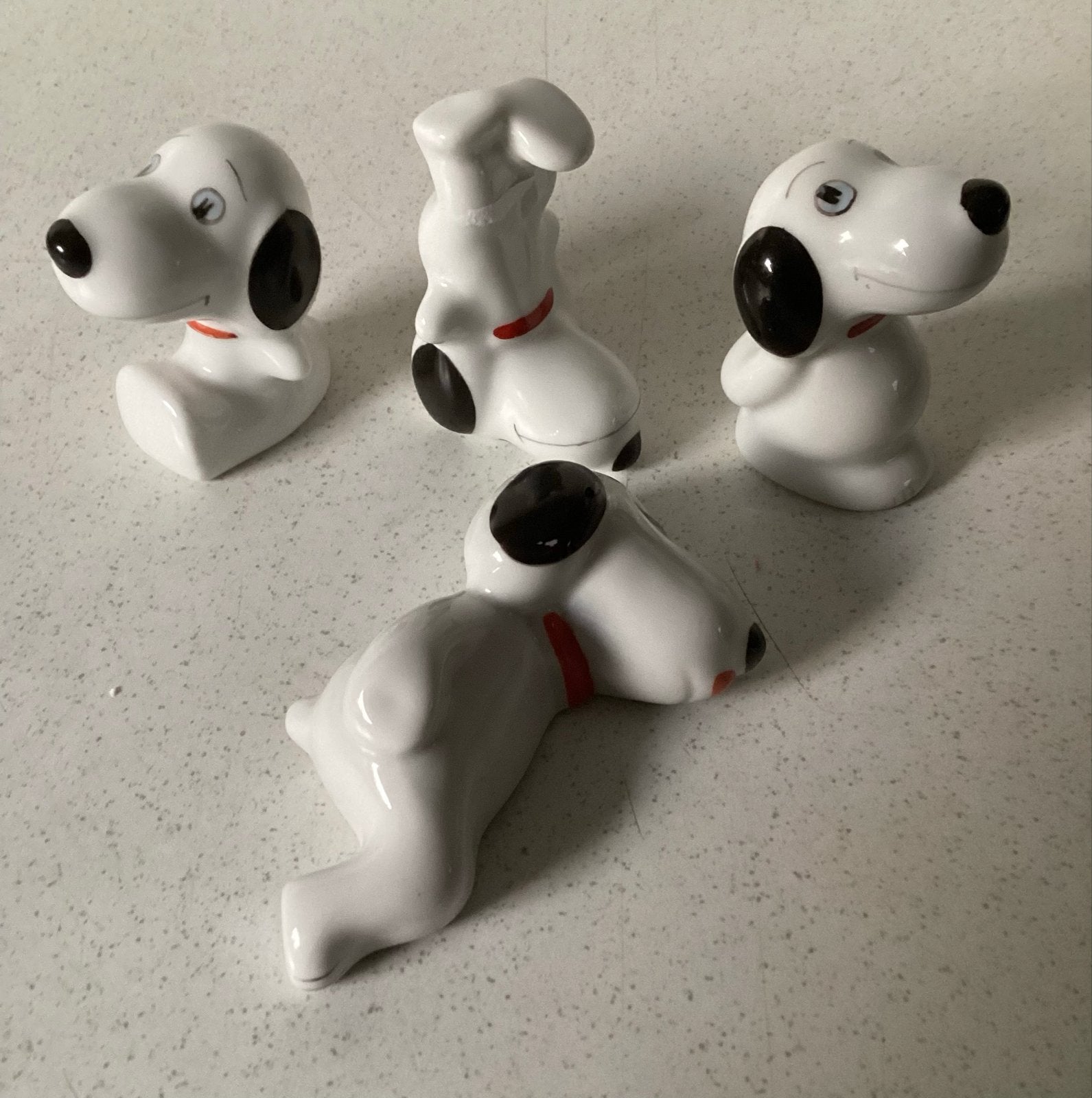 Snoopy beeldjes - set van 4, Ophalen of Verzenden, Zo goed als nieuw