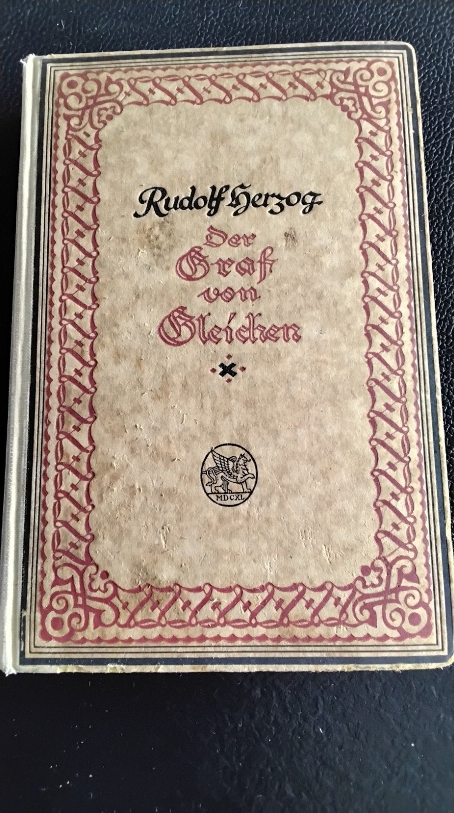 Rudolf Herzog - Der Graf von Gleichen (1922), Ophalen of Verzenden, Gelezen, Rudolf Herzog, Europa overig