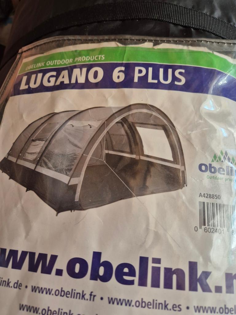 Zgan obelink lagune 6 plus tunneltent, Ophalen of Verzenden, Zo goed als nieuw, Tot en met 4