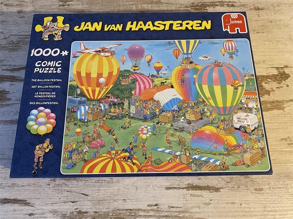 Jan van Haasteren - het ballon festival 1000 stuks [s159], Verzenden, 500 t/m 1500 stukjes, Zo goed als nieuw