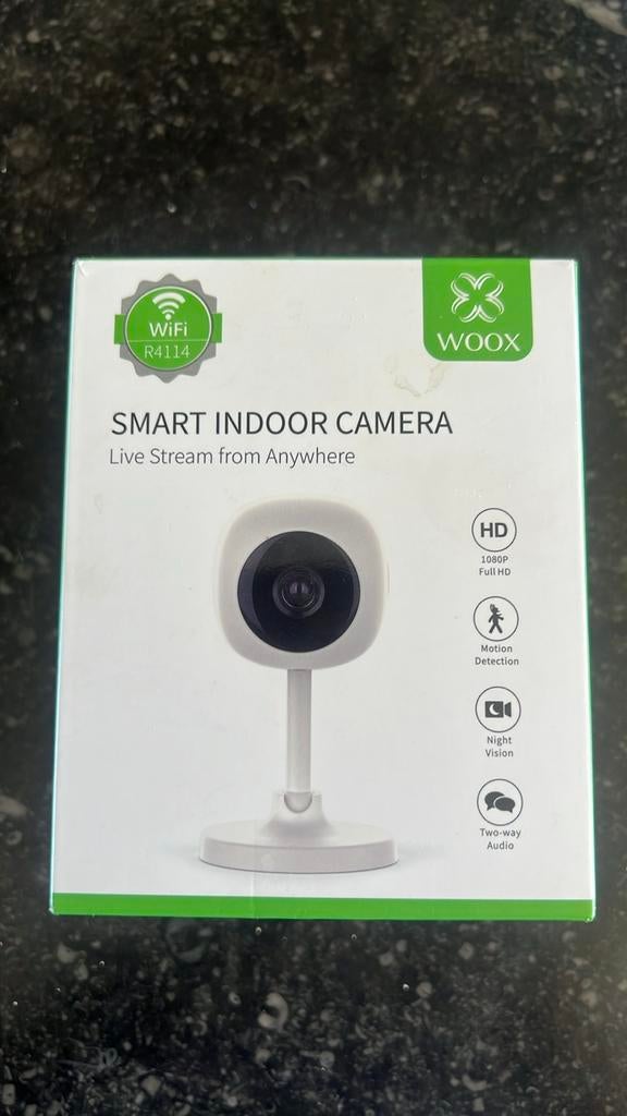Woox Smart Indoor Camera 1080P Full HD, Ophalen of Verzenden, Nieuw, Binnencamera