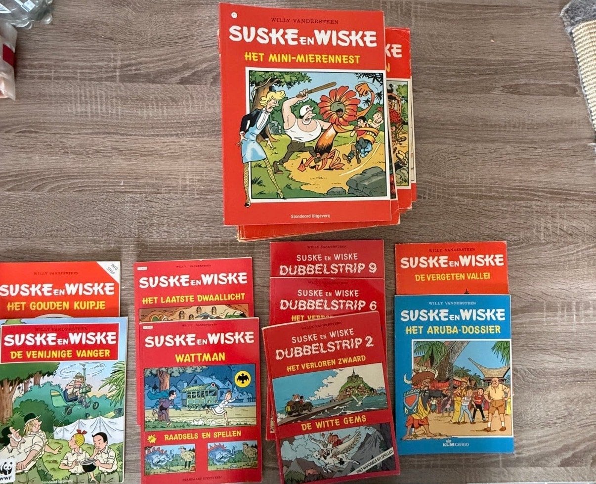 Suske en Wiske collectie - diverse albums en dubbelstrips, Meerdere stripboeken, Ophalen of Verzenden, Gelezen