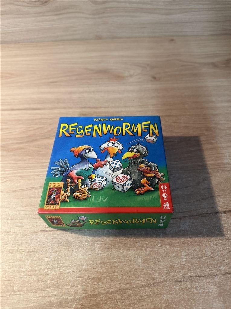 regenwormen - 999 games - s6573, Hobby en Vrije tijd, Gezelschapsspellen | Bordspellen, Verzenden, Zo goed als nieuw