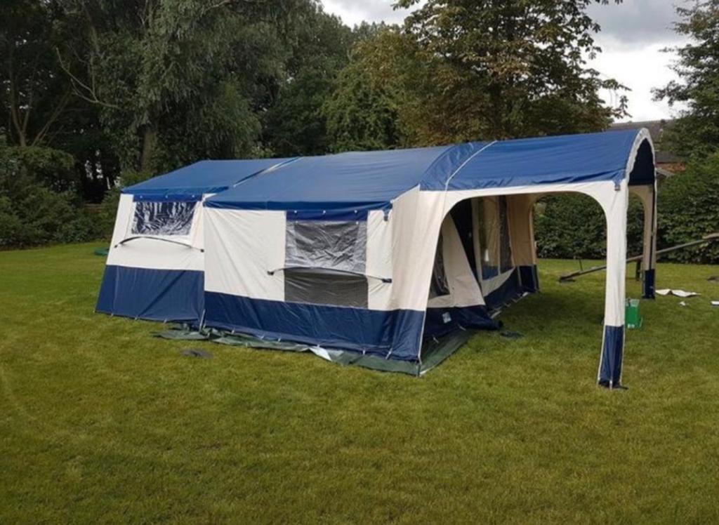 Jamet Louisiana 2016– vouwwagen + nieuwe banden, Caravans en Kamperen, Vouwwagens, Ophalen, Blauw, Aanwezig, Meer dan 6