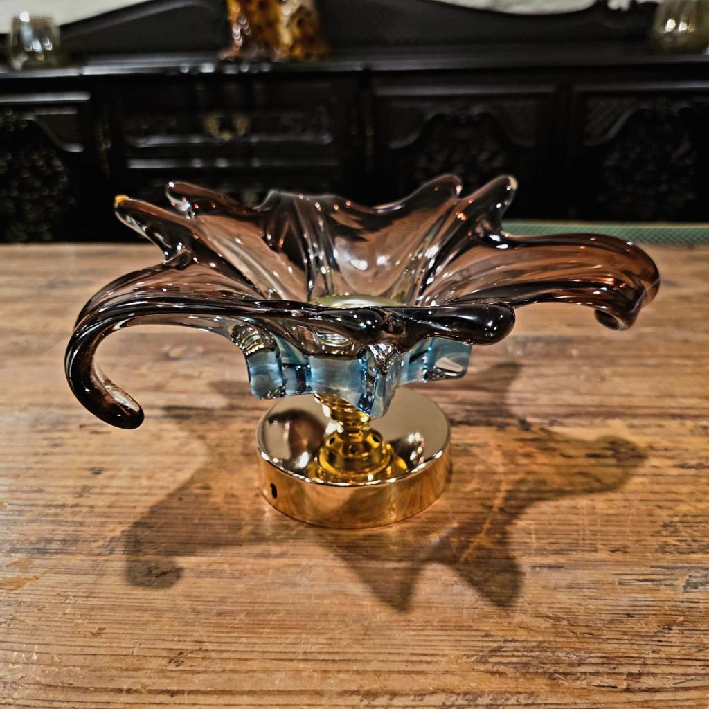 Vintage Murano glazen wandlamp., Huis en Inrichting, Lampen | Wandlampen, Ophalen of Verzenden
