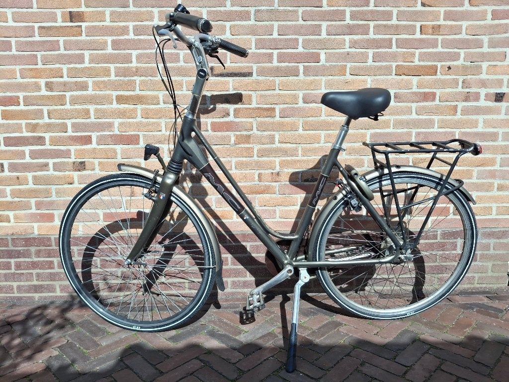 Dames fiets, Fietsen en Brommers, Gebruikt, Velgrem, Versnellingen, 50 tot 53 cm