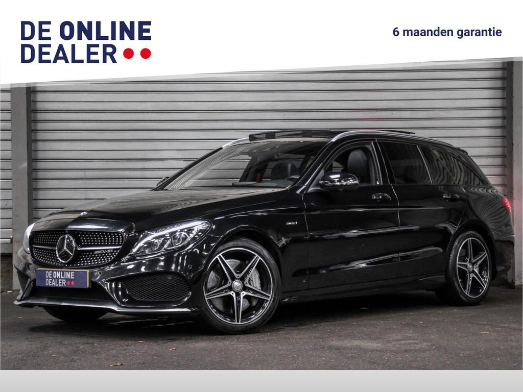 Mercedes-Benz C-Klasse Estate 450 AMG 368PK |Pano|Memory|Sto, Auto's, Mercedes-Benz, Euro 6, 368 pk, Vierwielaandrijving, Automatische klimaatregeling