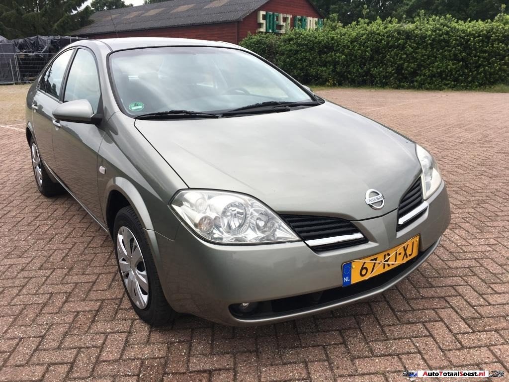 Nissan Primera 1.8 Visia Vision, Stof, Zwart, 4 cilinders, 116 pk
